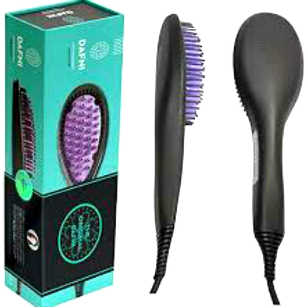 𝗗𝗔𝗙𝗡𝗜 Heated Straightening Brush! Best in it's Class.